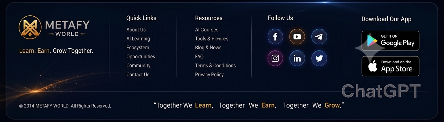 Metafy World footer
