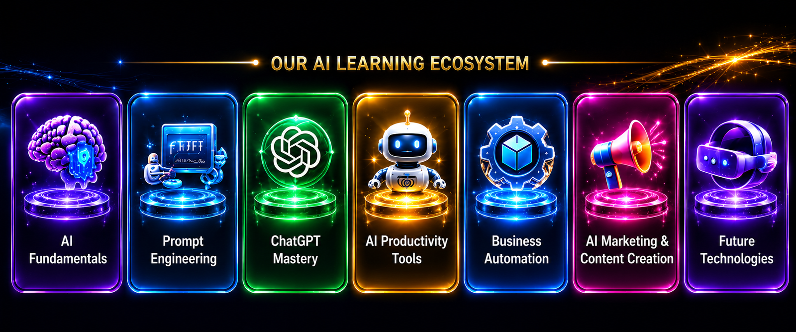 Our AI learning ecosystem