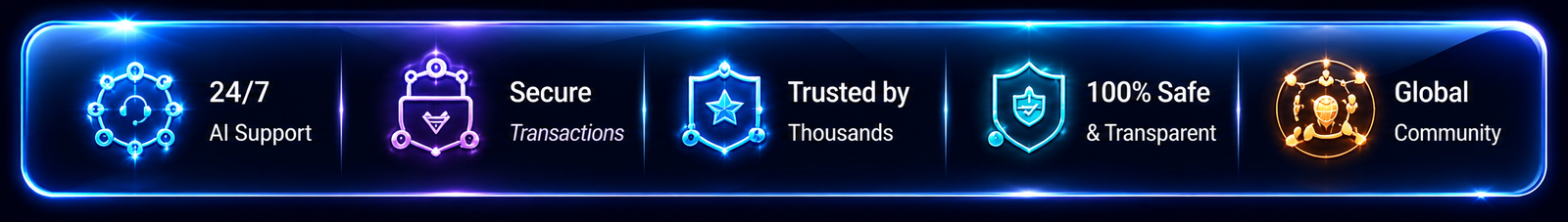 Trust and support features